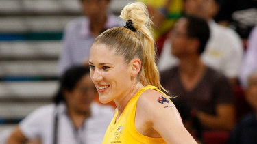 Australian basketball icon, Lauren Jackson. 