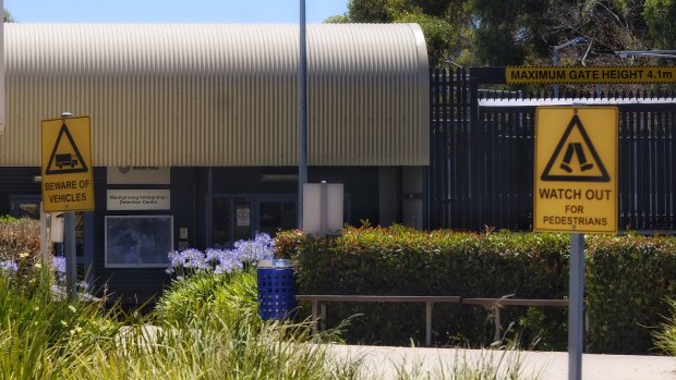 The now-closed Maribyrnong detention centre.
