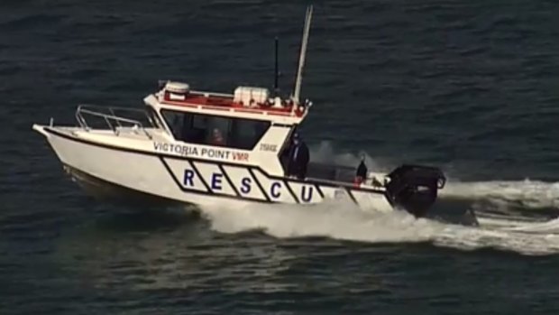 Water Police, Volunteer Marine Rescue and Coastguard boats have spent days scouring Moreton Bay in formation.