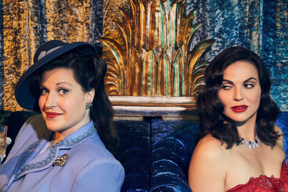 Allison Tolman and Lana Parrilla in season 2 of Why Women Kill. 