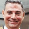 Chief executive John Ajaka (right) was dismissed after a bitter falling out with Mayor Ned Mannoun (left).