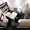 American Airlines business class flagship suites on the 787 with privacy doors, which required an exemption.