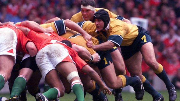 Australia v Wales, 1999 Rugby World Cup.