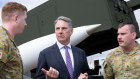 Minister for Defence Richard Marles announcing that Australia’s first High Mobility Artillery Rocket System (HIMARS) will be delivered earlier than planned.
