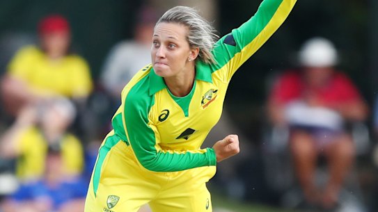 Australia star Ash Gardner has fallen foul of match officials.