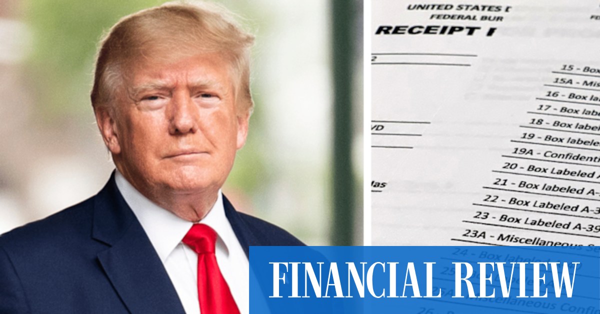 Donald Trump FBI raid: US Justice Department opposes release of search affidavit - Vimarsana News