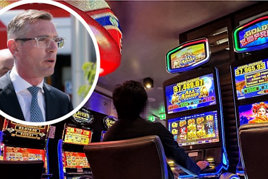 NSW Premier Dominic Perrottet says poker machine revenue is taxing “misery”