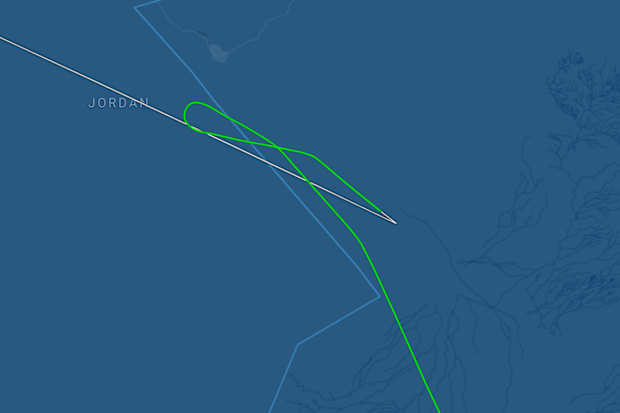 A passenger plane has been forced to make an emergency landing in the Middle East after signalling a hijacking.