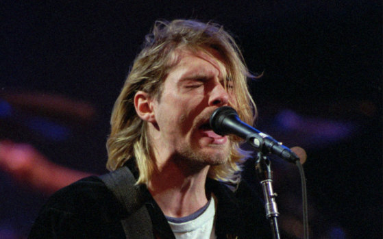 Kurt Cobain of Nirvana. 