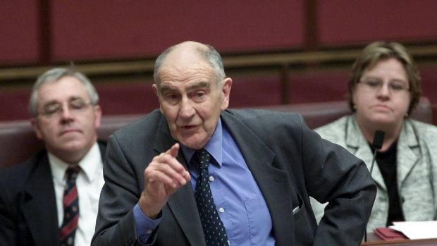 Barney Cooney's farewell speech to the Senate in 2002.