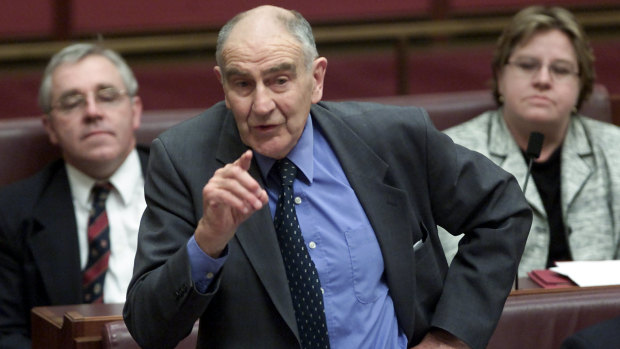 Barney Cooney's farewell speech to the Senate in 2002.