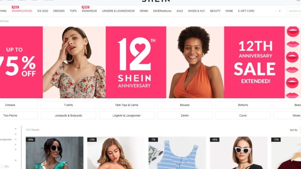 Shein uses influencers on Instagram and TikTok, and discount codes, to attract younger shoppers in an increasingly crowded fashion market.