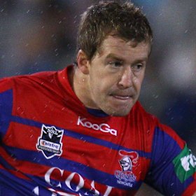 Scott Dureau during his playing days with Newcastle.