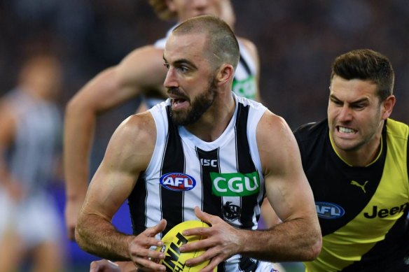 Collingwood is bracing for two weeks without Steele Sidebottom.
