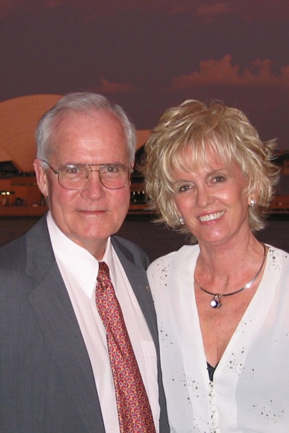 Professor Burke paid tribute to his wife, Katre Klettenberg, for her lifetime of support.