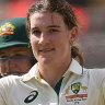 Sutherland’s double century drives Australia to historic Test score