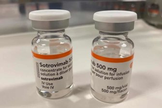 Sotrovimab is an artificial copy of natural immunity to COVID, and is sometimes prescribed before patients come to hospital with the virus.