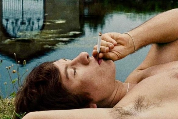 Barry Keoghan in the film that thrust him into the spotlight, Saltburn.