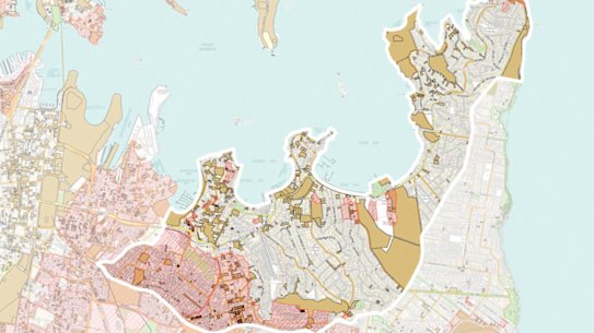 The heritage areas of Woollahra.