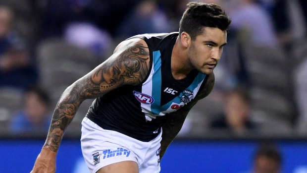 Port Adelaide say Chad Wingard is staying put.
