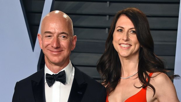 MacKenzie Bezos retains 4 per cent of Amazon in the divorce.