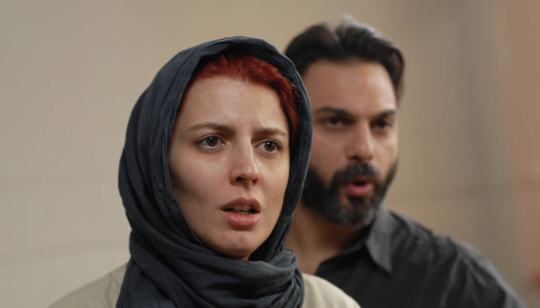 Leila Hatami and Peyman Moaadi in A Separation. 