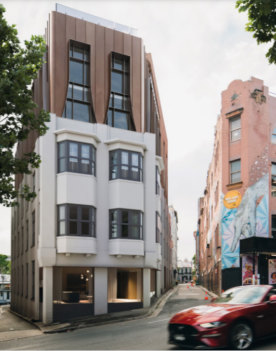 A rendering of the new Soho House Sydney being proposed for Darlinghurst.
