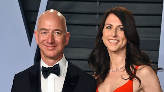 MacKenzie Bezos retains 4 per cent of Amazon in the divorce.