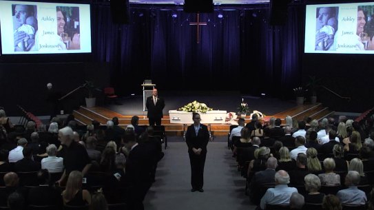Ash Jenkinson funeral 