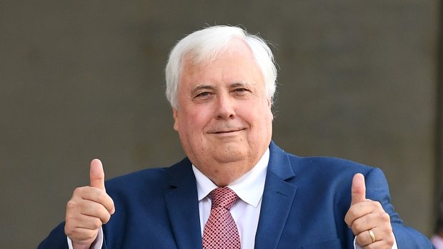 Clive Palmer has embarked on a massive radio, print and television ad campaign ahead of the election.