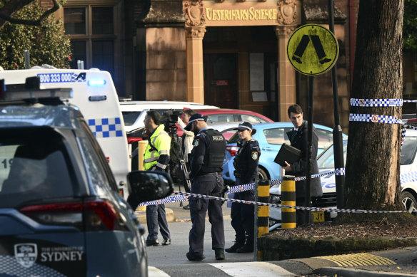 The University of Sydney’s Camperdown campus was sent into chaos after a stabbing on July 2.