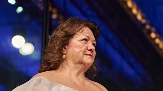 Gina Rinehart, chairman of Hancock Prospecting.