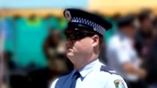 Senior Constable Kristian White who tasered great grandmother Clare Nowland