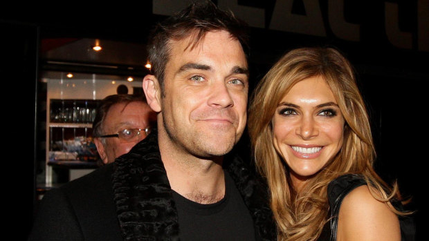 Robbie and Ayda Williams in a file photo.