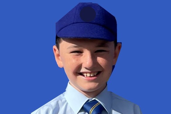 Liam Walsh, 10, went missing from Francis Street, Strathfield after 8.30am.