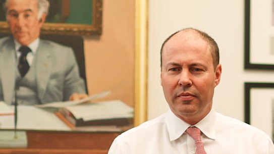 Treasurer Josh Frydenberg 