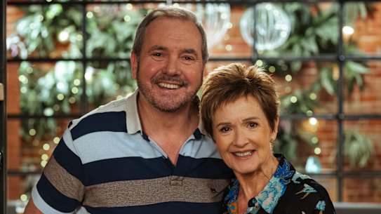 The iconic Karl and Susan Kennedy, played by Alan Fletcher and Jackie Woodburne.