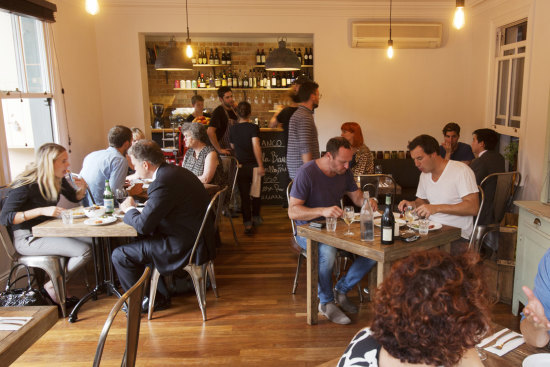Sagra is housed in a corner brick terrace in Darlinghurst.