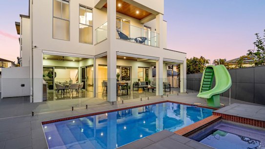 The Stretton home was described as “one of those big lifestyle homes with big bedrooms and the whole package”.