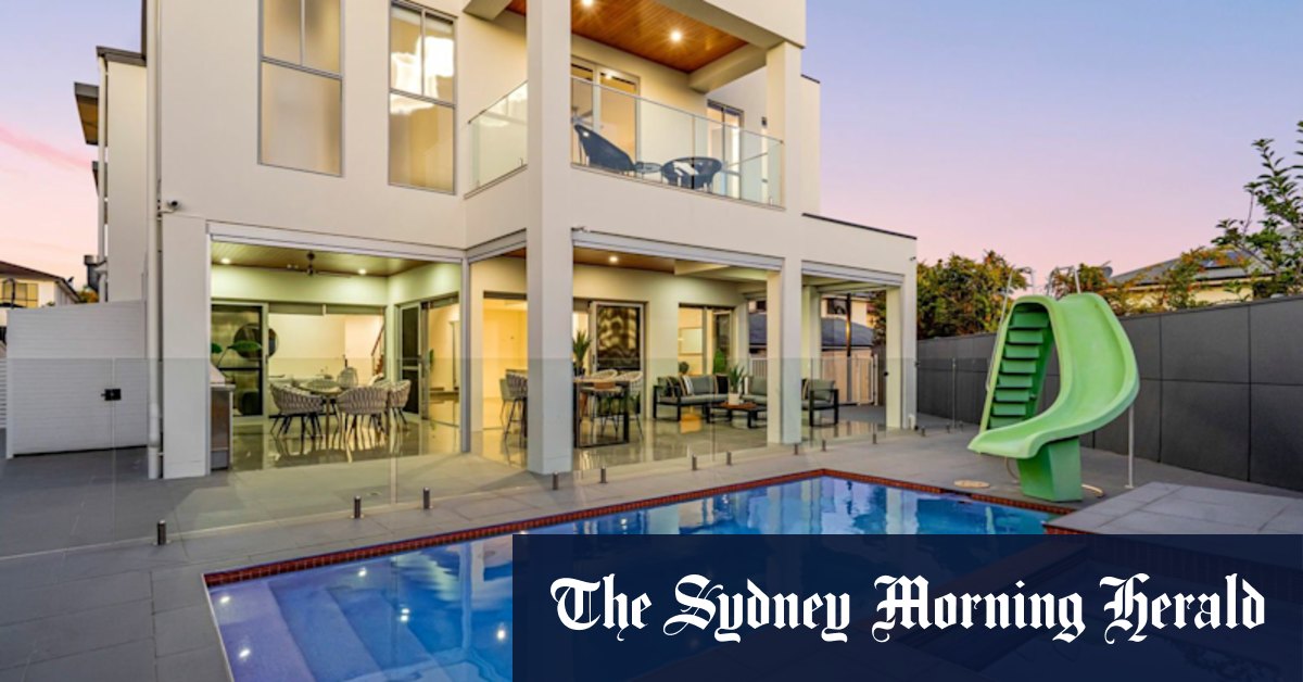 ‘The whole package’: Family shells out for luxury home with waterslide, cricket pitch and cinema