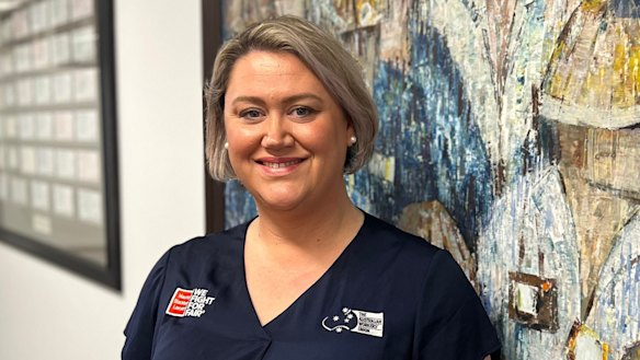 AWU Queensland secretary Stacey Schinnerl.