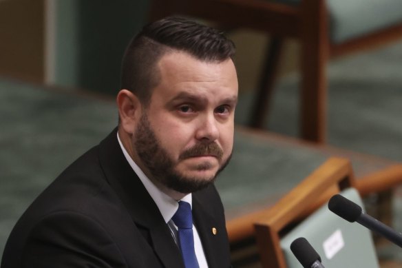 LNP MP Phil Thompson during debate on the rate of suicide among current and former serving ADF personnel.