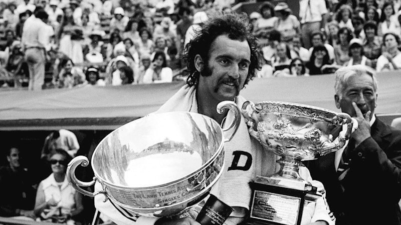 Last Australian to win the Australian Open – Mark Edmondson – on that remarkable day 50 years ago
