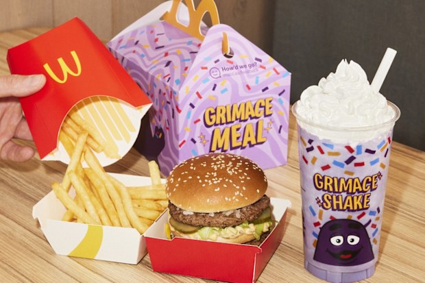 grimace shake mcdonald's australia
