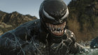 Venom, the wisecracking alien parasite, with whom Tom Hardy’s Eddie Brock is fused.