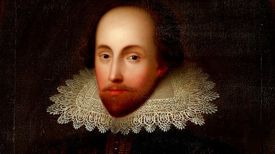 Portrait of William Shakespeare, artist unknown.