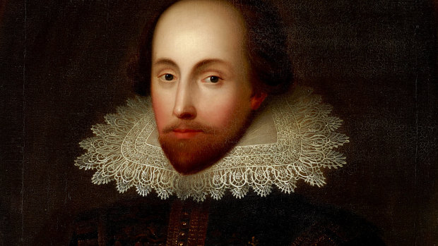 Portrait of William Shakespeare, artist unknown.