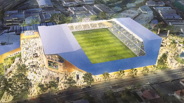 Brisbane Strikers' plan to transform Perry Park remains a pipe dream after the club withdrew its A-League bid.