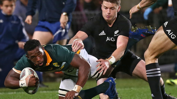 Rags to riches: South Africa's new captain Siya Kolisi.