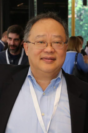 Former CSL employee Joseph Chiao at the conference in Hungary.